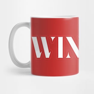 The Art of Every Winner Word Mug